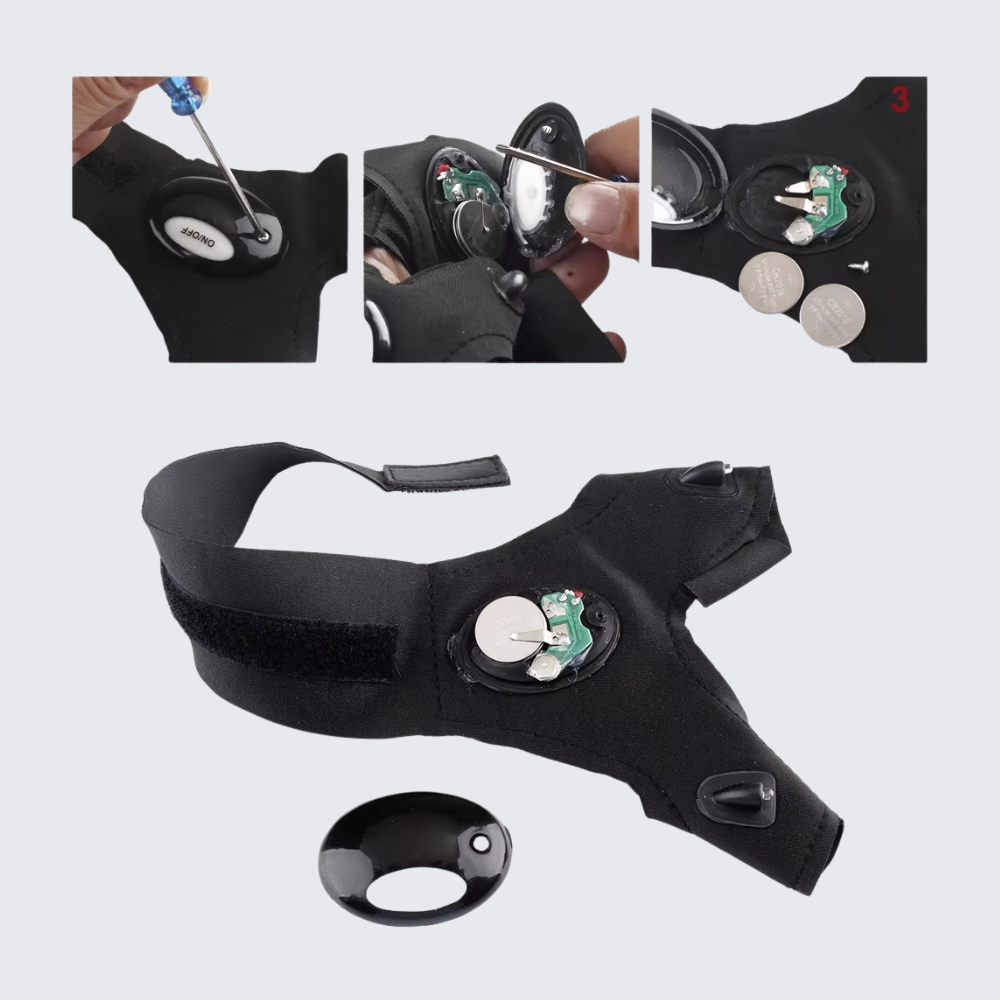 Support Hoco H85 + Gant LED Lumineux 🎁 Offert